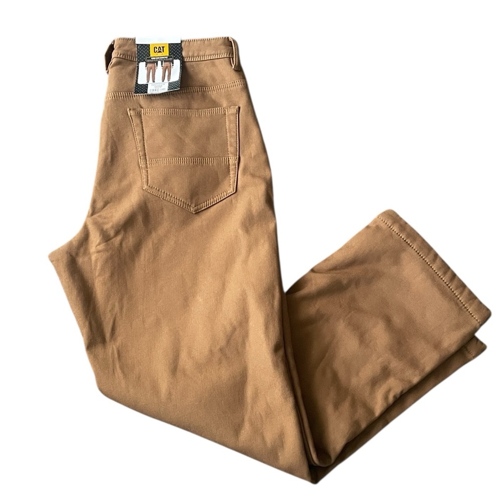 CAT Caterpillar - Fleece Lined Canvas Pants